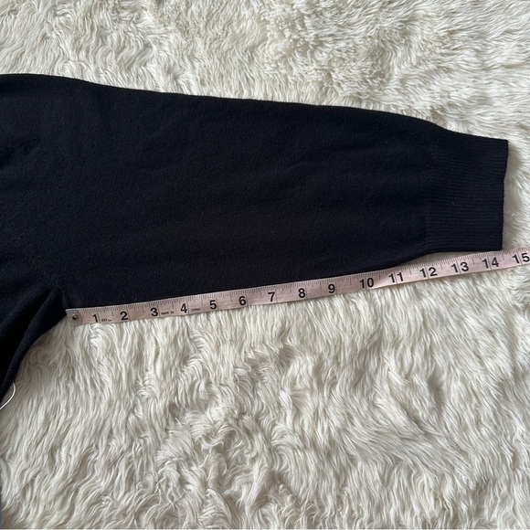 ModCloth Top Slice Of Life Sweater Cutouts Knit Long Sleeve Black Sz 2X NWT New - Picture 12 of 12